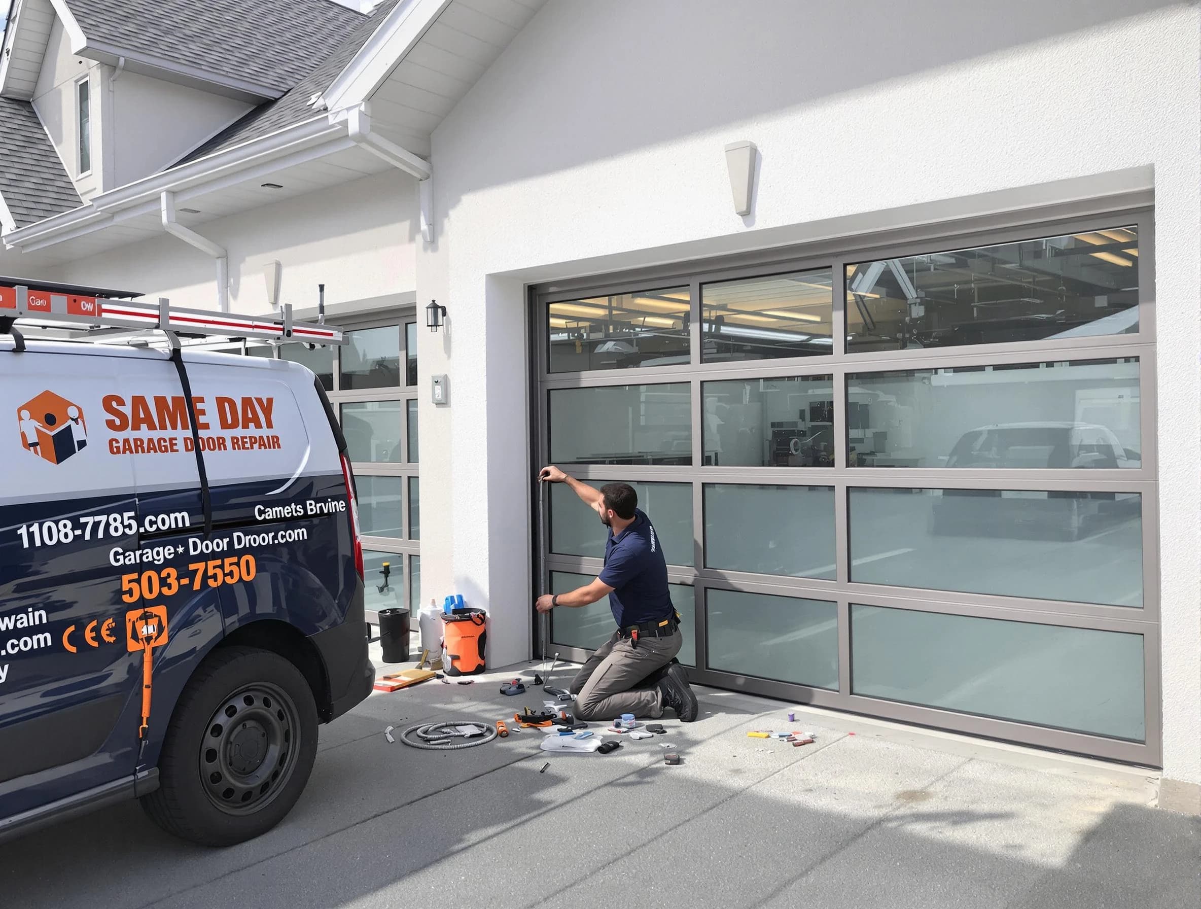 Same-day garage door repair service by Forest Hills Garage Door Repair in Forest Hills