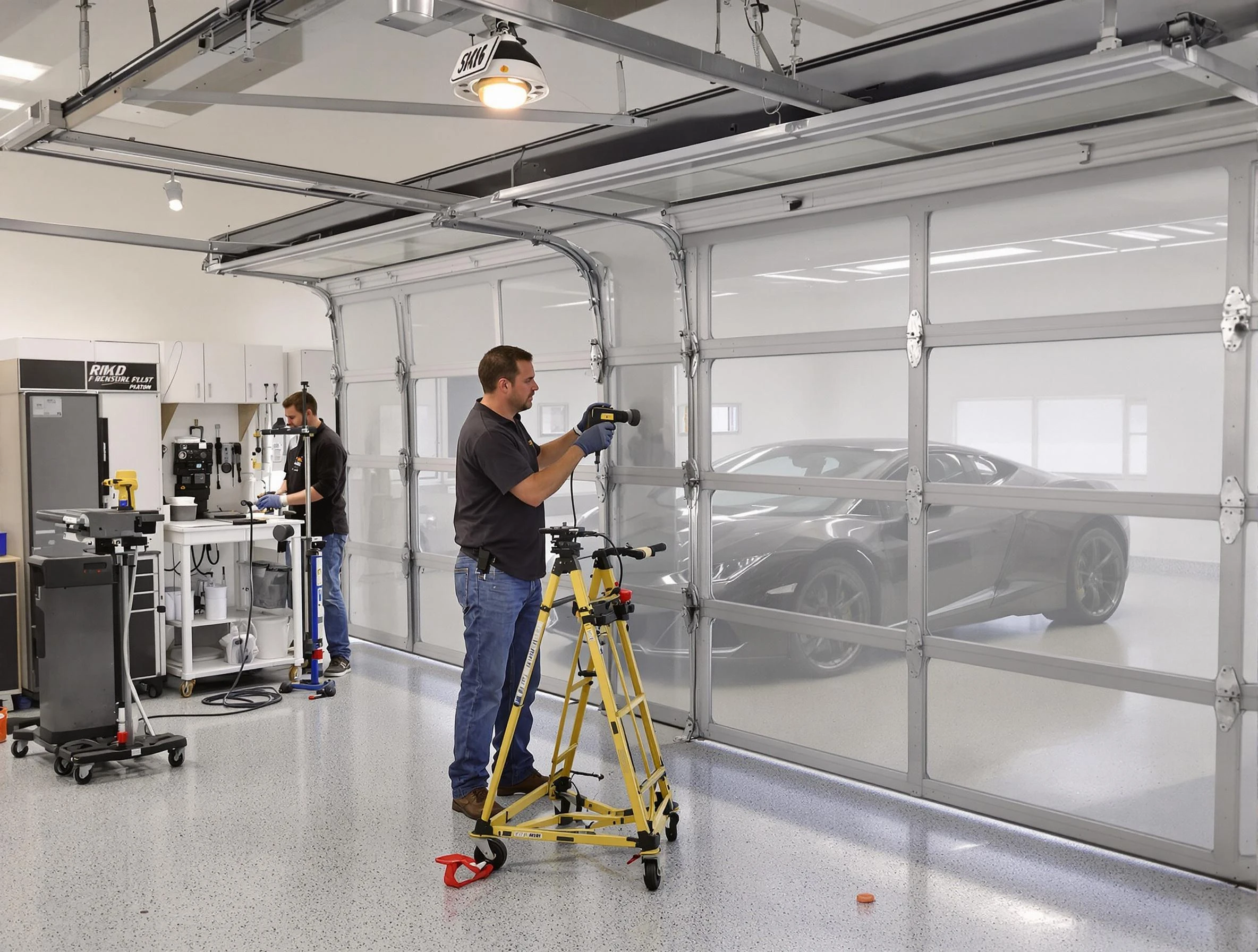 Garage Door Dents Repair in Forest Hills