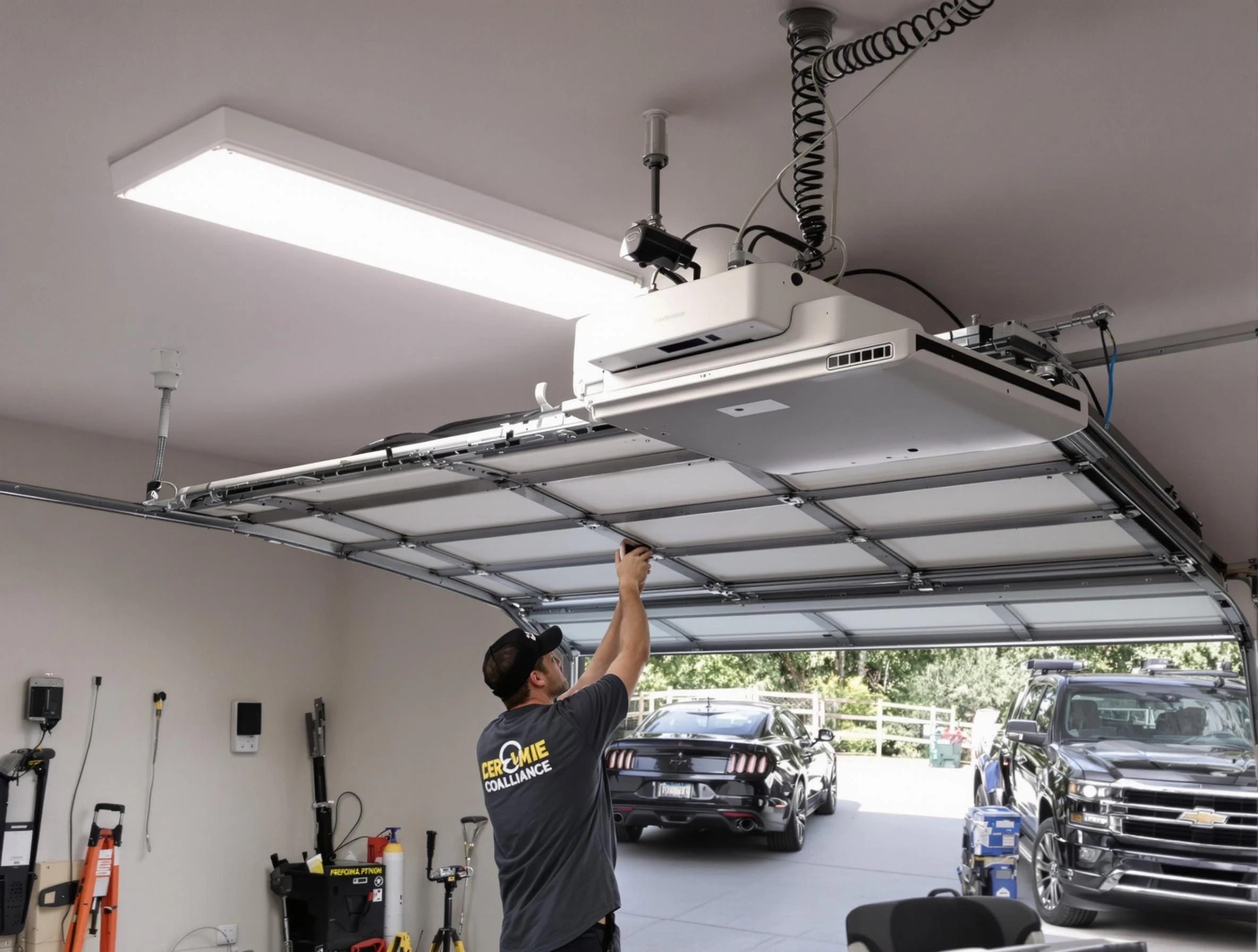 Garage Door Opener Installation in Forest Hills