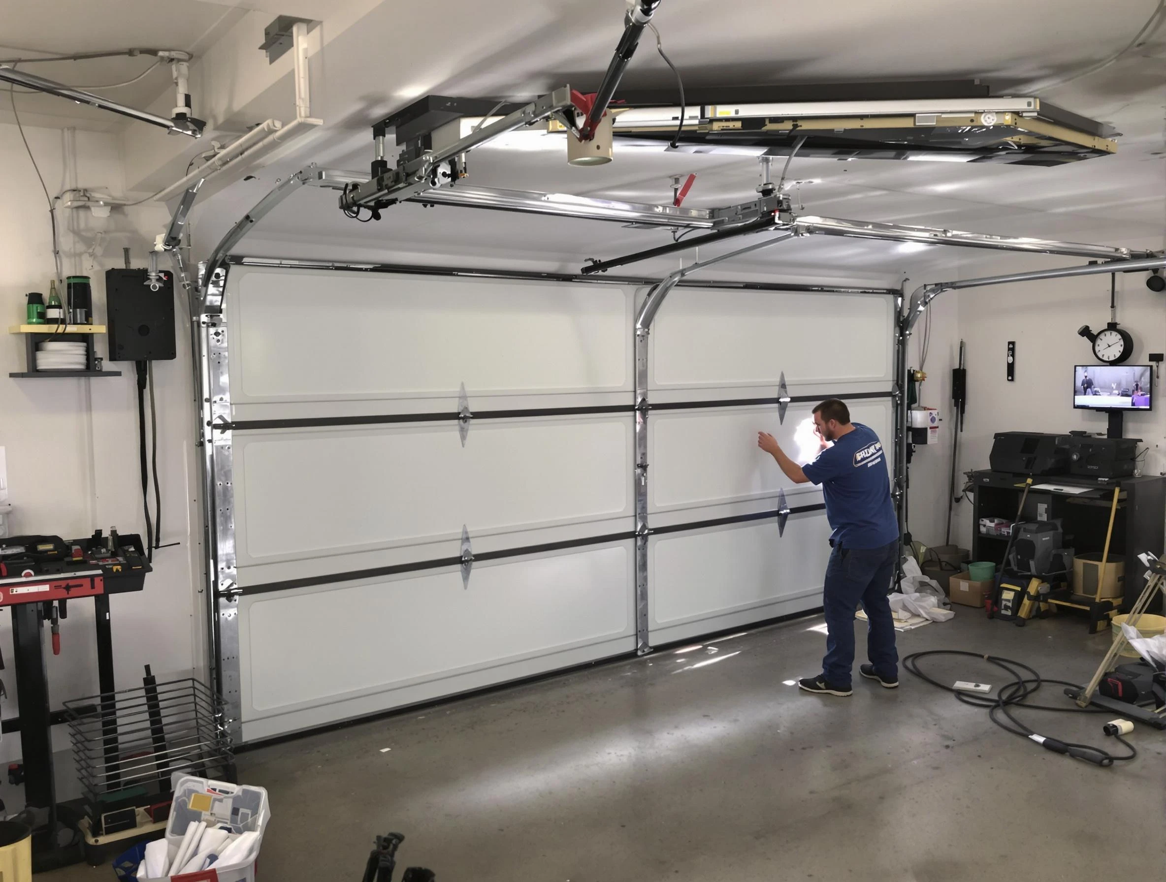 Professional garage door repair service by Forest Hills Garage Door Repair in Forest Hills